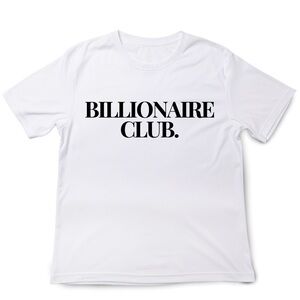 Unisex “Billionaire Club” Tee, Soft Cotton, Relaxed Fit